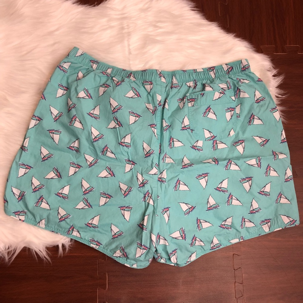 ❌SOLD❌LL Bean Nautical Boat Print Casual Shorts - Picture 5 of 7